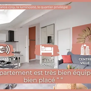 Appartement L'esteque - 4 Pers- Hyper Centre-wifi, Bourg-en-Bresse